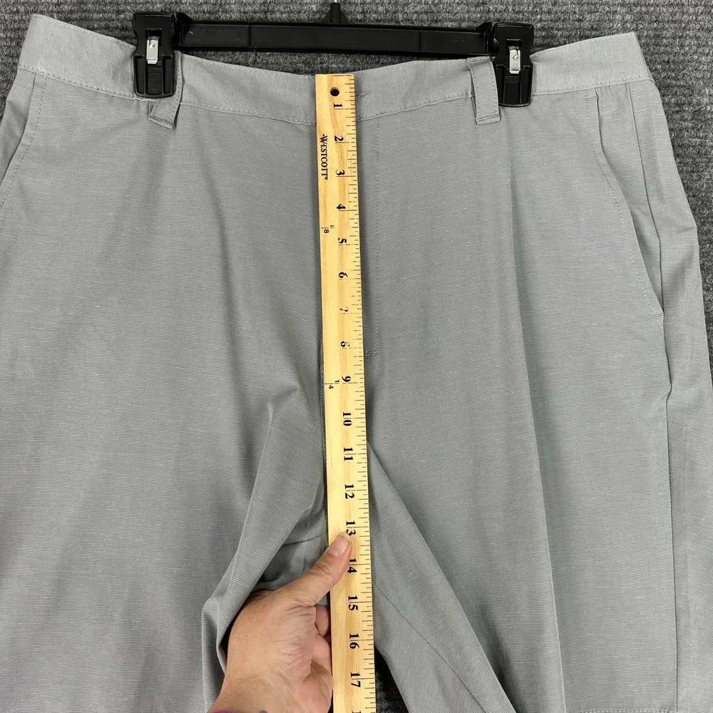 Banana Republic Shorts Mens Light Gray Performance‎ Stretch Casual Size 38